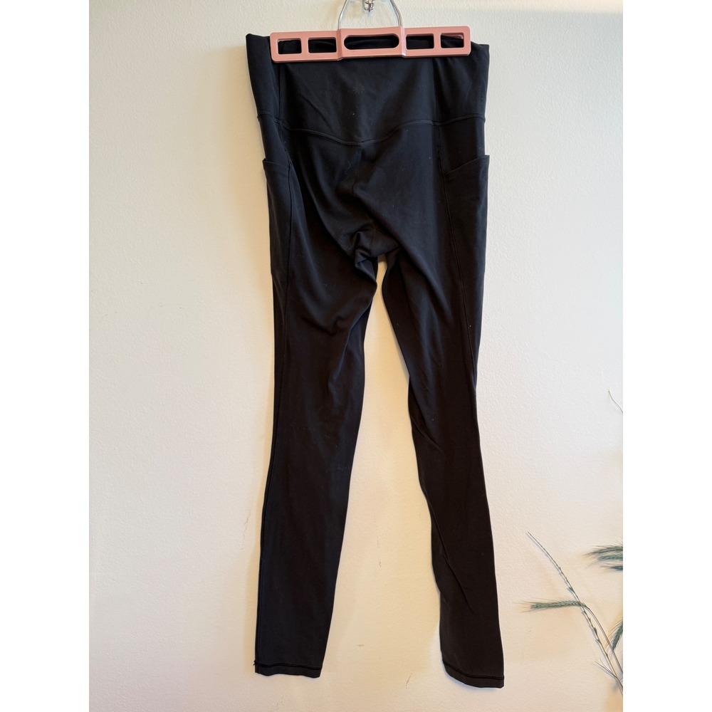 Athleta Salutation Stash Pocket II Tight Black High Rise Yoga Leggings MT Tall